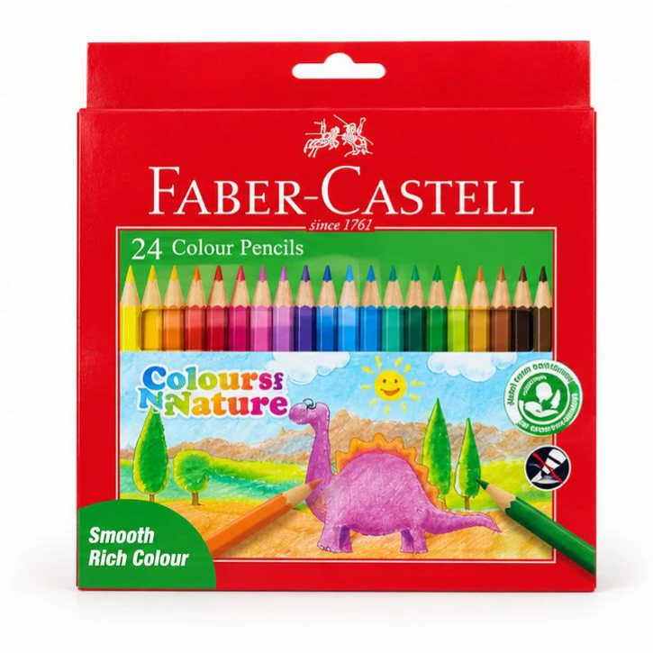 Faber-Castell Colours of Nature Pencils - 24 Colours