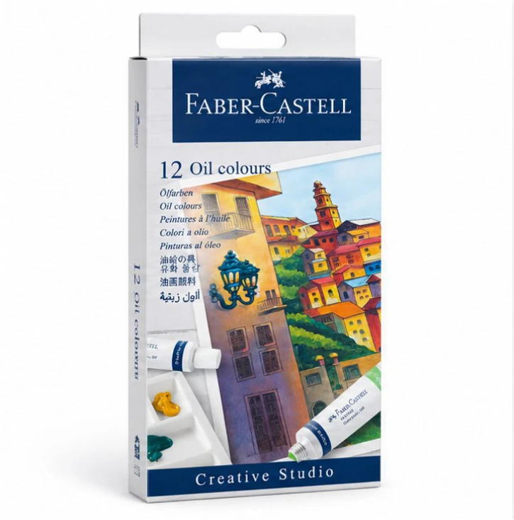 Faber-Castell Creative Studio Oil Colours - 12