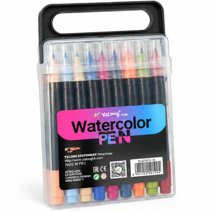 Yalong Watercolor Pens - 36 Colours