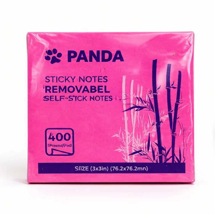 Panda 3x3 inch 400-sheet Sticky Notes