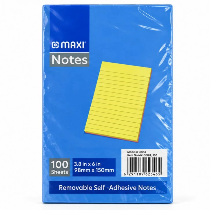 Maxi Lined Notes