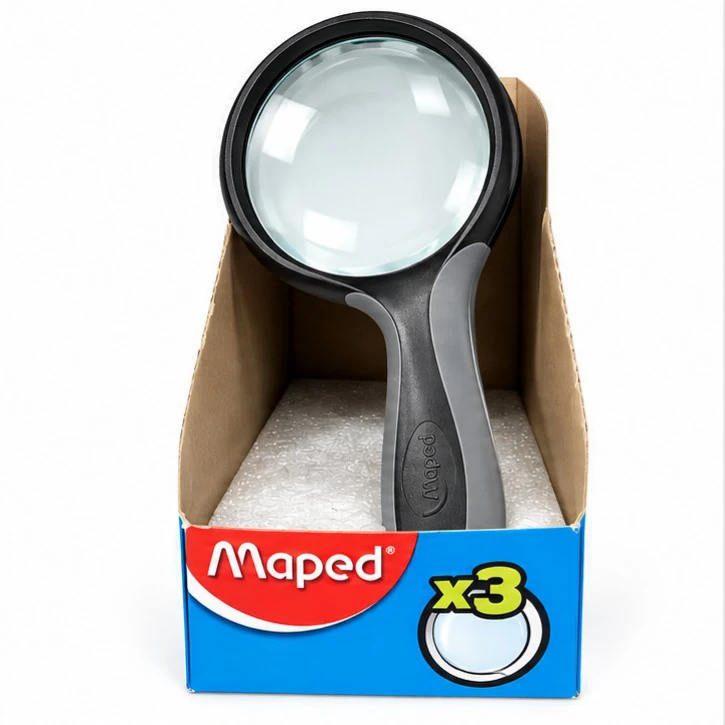 Maped Magnifying Glass