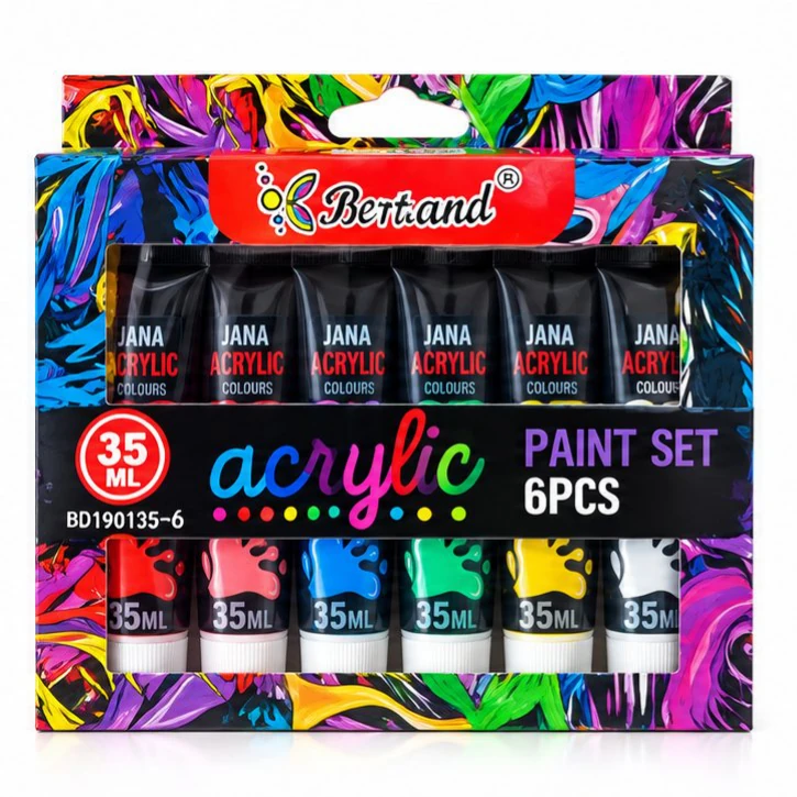 Bertrand Acrylic Paint Set 6 x 35 ml